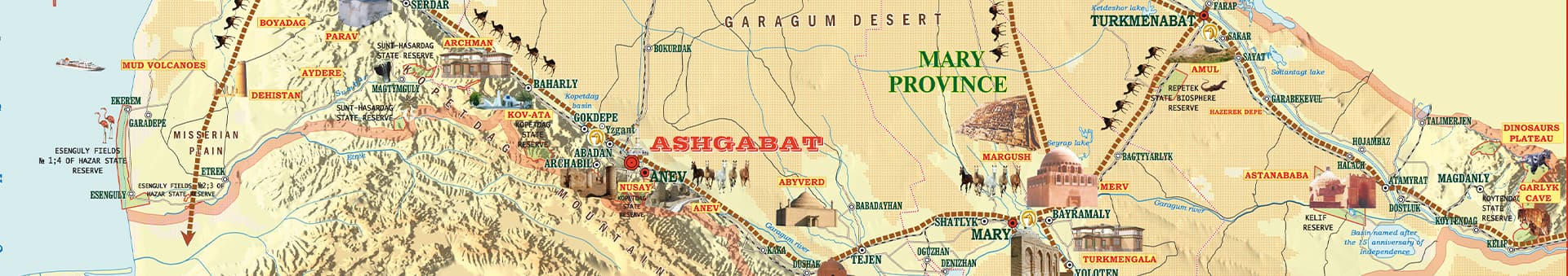 Turkmenistan tour cost guide