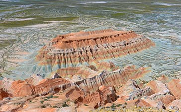 土库曼斯坦杨吉卡拉峡谷