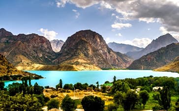 Iskanderkul Lake Tajikistan