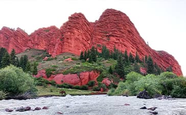 Jeti Oguz Kyrgyzstan