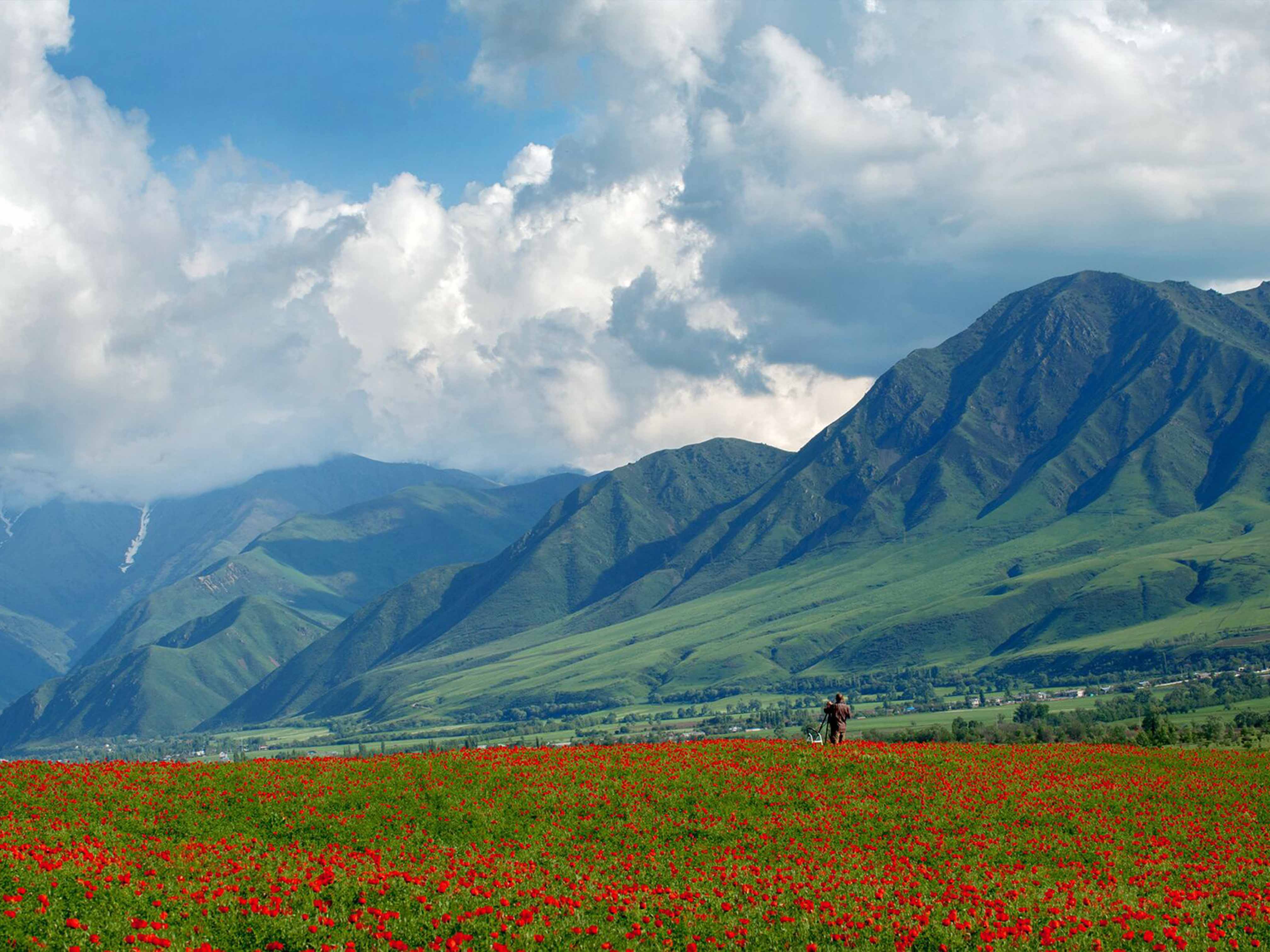 Central Asia mountain and Silk Road travel