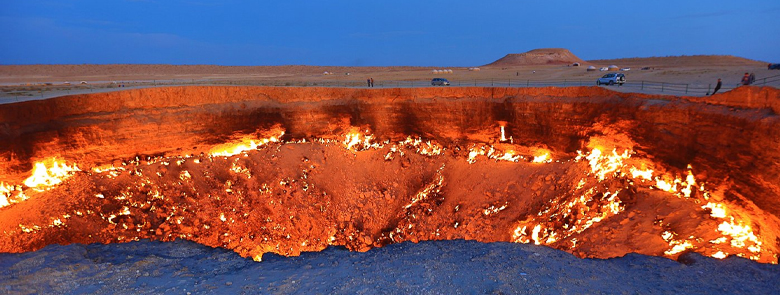 Darvaza Gas Crater Turkmenistan