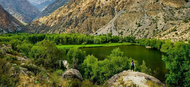 Tajikistan mountain route