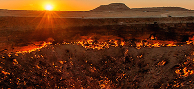 Darvaza Gas Crater Turkmenistan