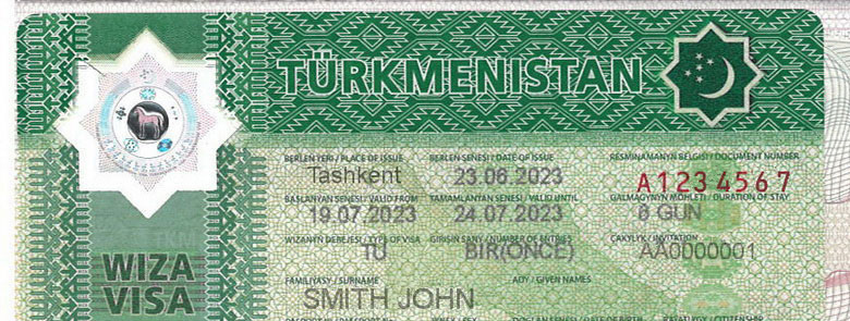 Turkmenistan visa and LOI planning